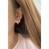 Moissanite Diamond U-shaped Ear Cuff Stud Earrring 925 Sterling Silver