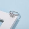 14K Solid Gold 1Ct Moissanite Engagement Wedding Ring