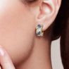 Blue Dragonfly 925 Silver Jewelry Earrings For Women 