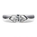 1 Carat 5*10mm Marquise Cut D Color Moissanite Diamond Ring