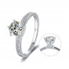 1ct Classic Style Moissanite Engagement ring