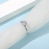 Wedding Ring  Moissanite 0.5 ct  diamond S925 Silver Jewelry