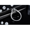2ct moissanite diamond wedding ring
