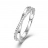 Moissanite Diamond VVS1 Classic Style Eternity Ring