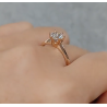 14K,18K White/yellow Gold Moissanite Diamond Wedding Engagement Ring