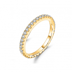 14K,18K Yellow, white solid gold wedding band ring moissanite diamond