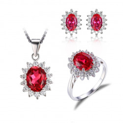 Created Ruby 925 Sterling...
