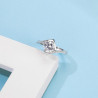 Heart  S925 Silver Jewelry 1ct Moissanite Ring