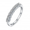 Moissanite Diamond  0.7Ct VVS1 Classic Style Eternity Ring